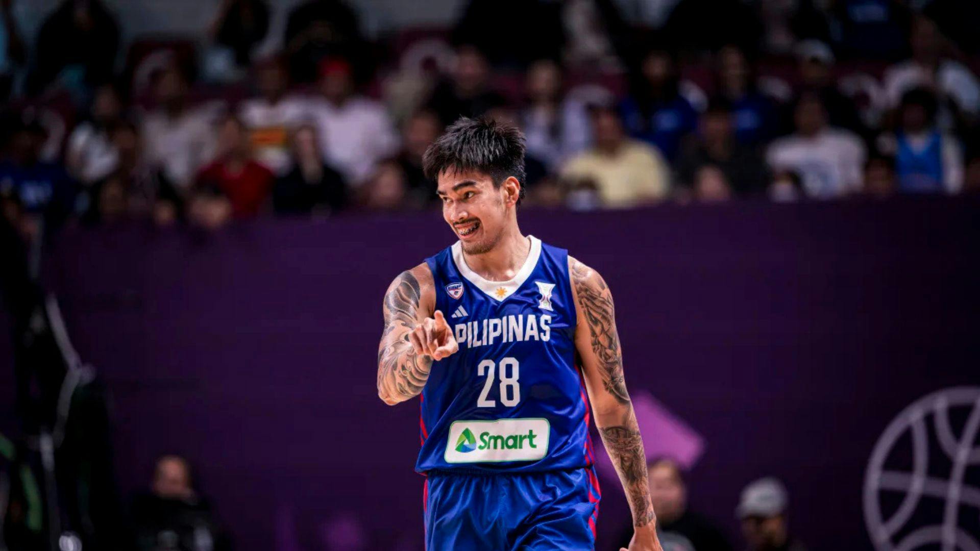 Kevin Quiambao embraces 